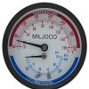 Heating Hydrotherm Hydrotherm Boiler Parts | Pressure & Temperature Gauge