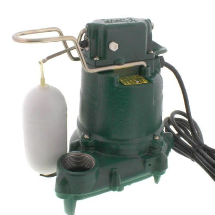 Plumbing Zoeller Effluent Pumps & Accessories | Model M53 Mighty-Mate Automatic Cast Iron Effluent Pump - 115 V, 0.3 Hp