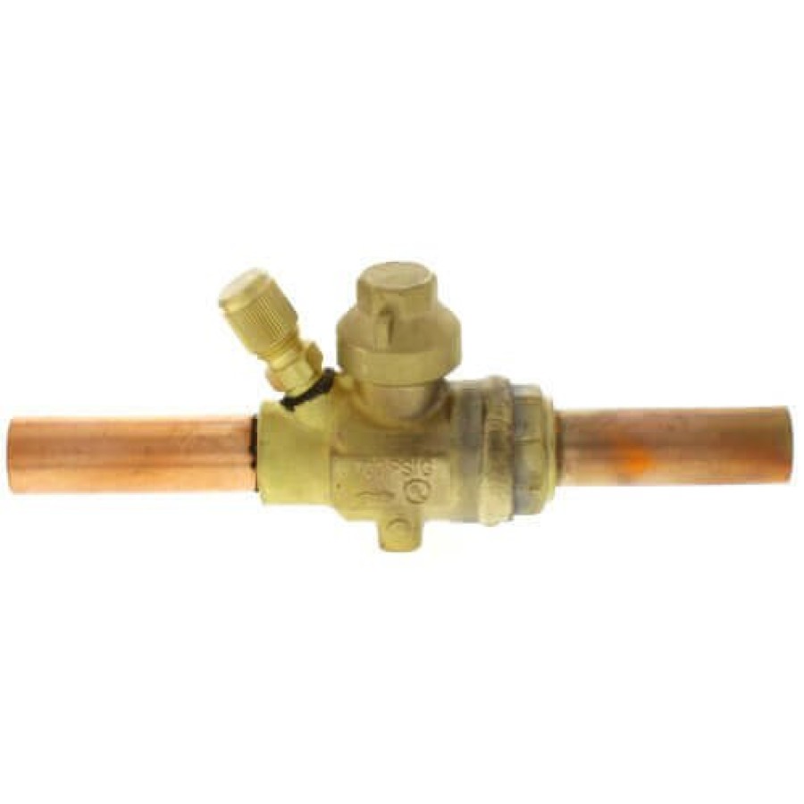 Hvac Parker Hannifin Zoomlock Refrigerant Fittings | 3/4" Odm Ebvp-1063-Pzk Zoomlock Refrigeration & A/C Ball Valve (21 Cv)