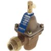 Heating Watts Boiler Fill Valves | Tb1156F 1/2" Bronze High Capacity Feed Water Pressure Regulator