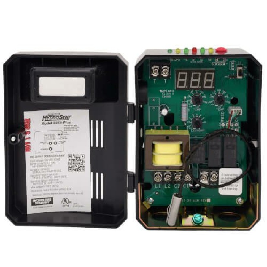 Heating Hydrolevel Low Water Cutoffs | Model 3250-Plus Fuel Smart Hydrostat For Oil Boilers (Temperature Limit, Lwco, & Boiler Reset Control)