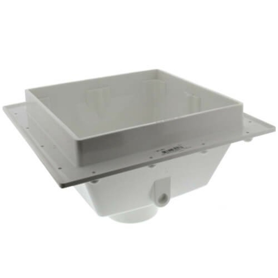 Plumbing Sioux Chief Floor Sinks | 3" X 4" Squaremax Pvc Floor Sink Only