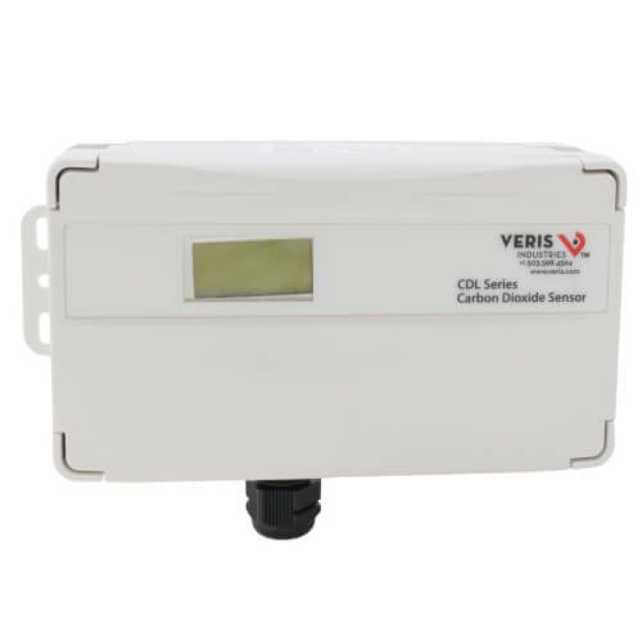 Hvac Veris Veris Sensors | Carbon Dioxide (Co2) Sensor W/ Lcd Display (Ndir, Duct Mount)