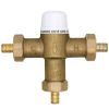 Heating Bluefin Mixing Valves | 1/2" Union Pex Crimp Mixing Valve, 80 To 120F (Lead Free)