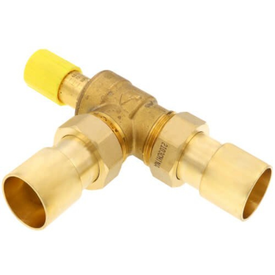 Heating Webstone Differential Bypass Valves | 1" Sweat Angled Differential Pressure By-Pass Valve