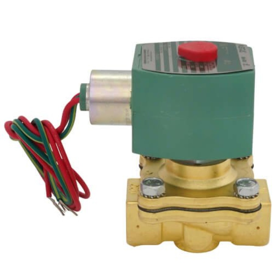 Valves Asco RedHat Pilot Operated Solenoid Valves | 3/8" Normally Closed Solenoid Valve (120V)