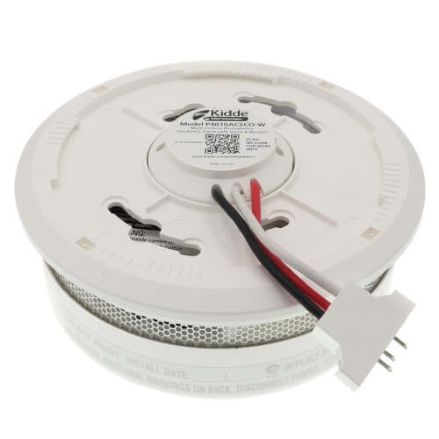 Electrical Kidde | P4010Acsco-W Wire-Free/Hardwired Interconnected Photoelectric Smoke And Co Alarm (120V) W/ Lithium Battery Backup