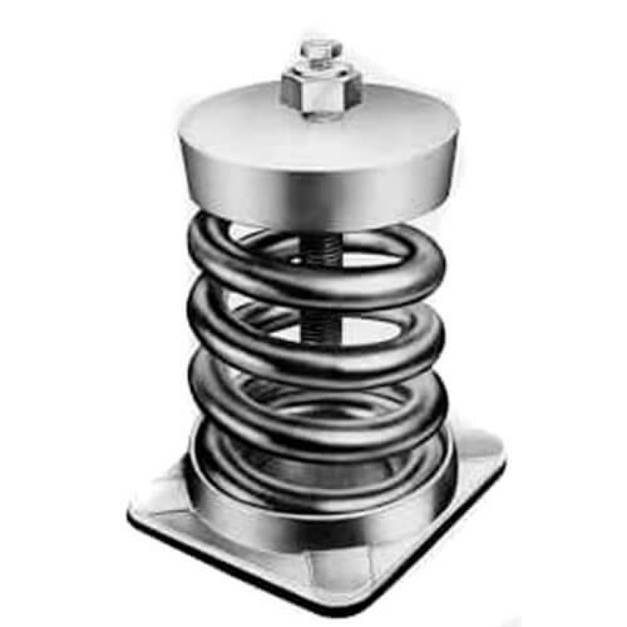 Hvac Mason Industries Vibration Isolators | Steel Unhoused Brown Spring Mount Vibration Isolator (125 Lbs Capacity)