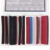 Electrical T&B Heat Shrink Kits | 3/16" - 1" Thin-Wall Heat Shrinkable Multicolor Tubing Assortment W/ Plastic Storage Case