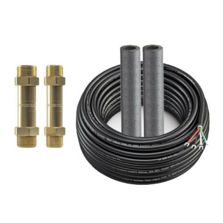 Hvac MRCOOL Mini Split Accessories | 1/4" & 1/2" Couplers For Diy 4Th Gen 9K, 12K & 18K Units W/ 75Ft Communication Cable