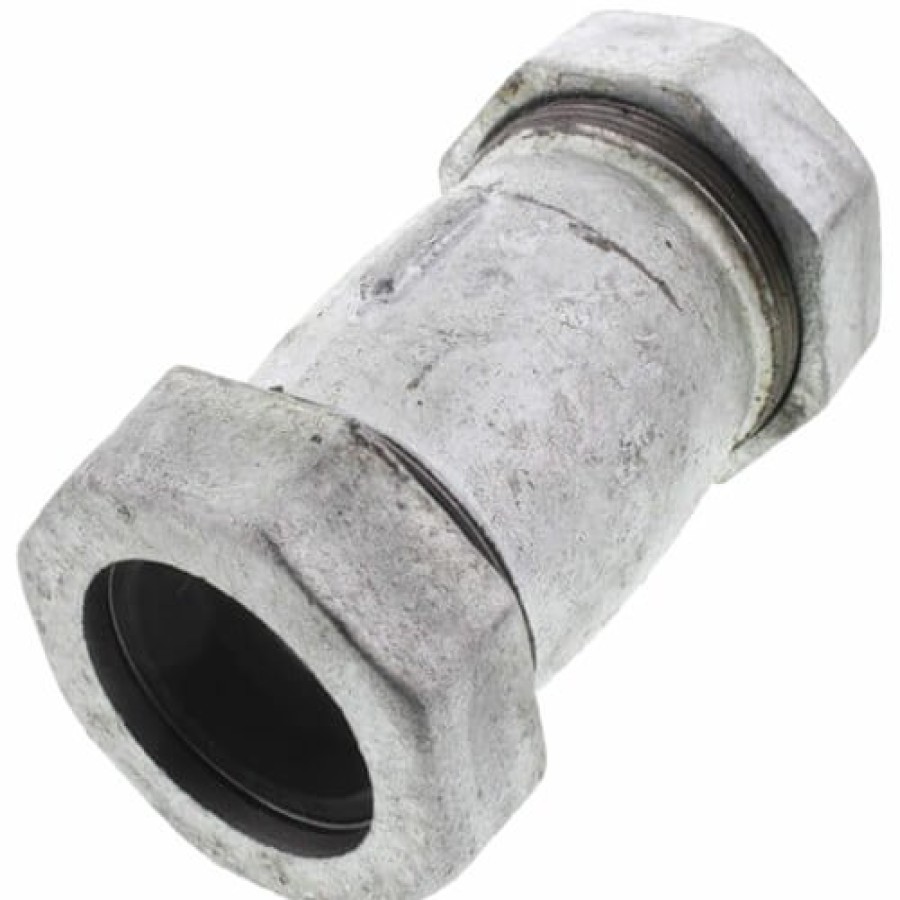 Plumbing Matco-Norca Compression Couplings | 2-1/2" Galvanized Long Compression Coupling (440L09C)