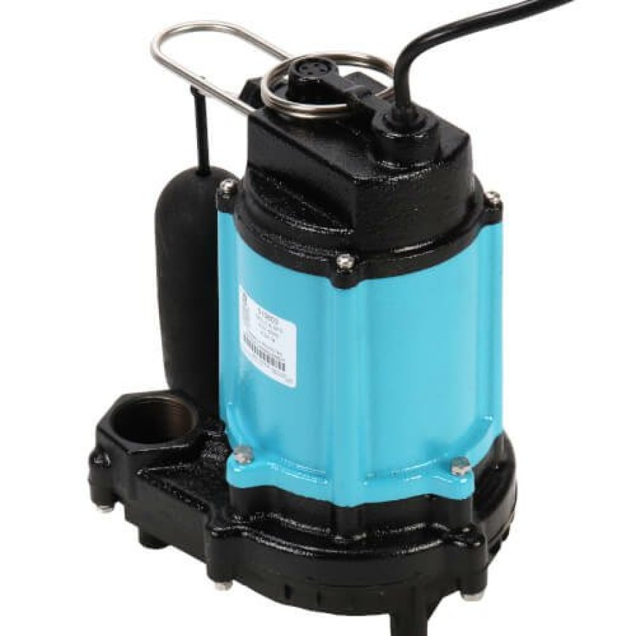 Plumbing Little Giant Sump Pumps | 10Ec-Cia-Sfs 1/2 Hp, 67 Gpm, Polypropylene Base - Submersible Sump Pump 10 Ft. Cord