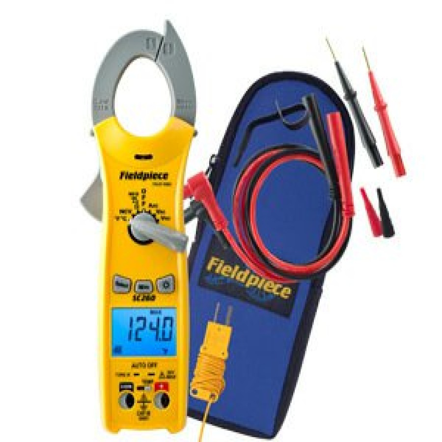 Electrical Fieldpiece Electrical Testers | Sc260, Compact Clamp Meter With True Rms