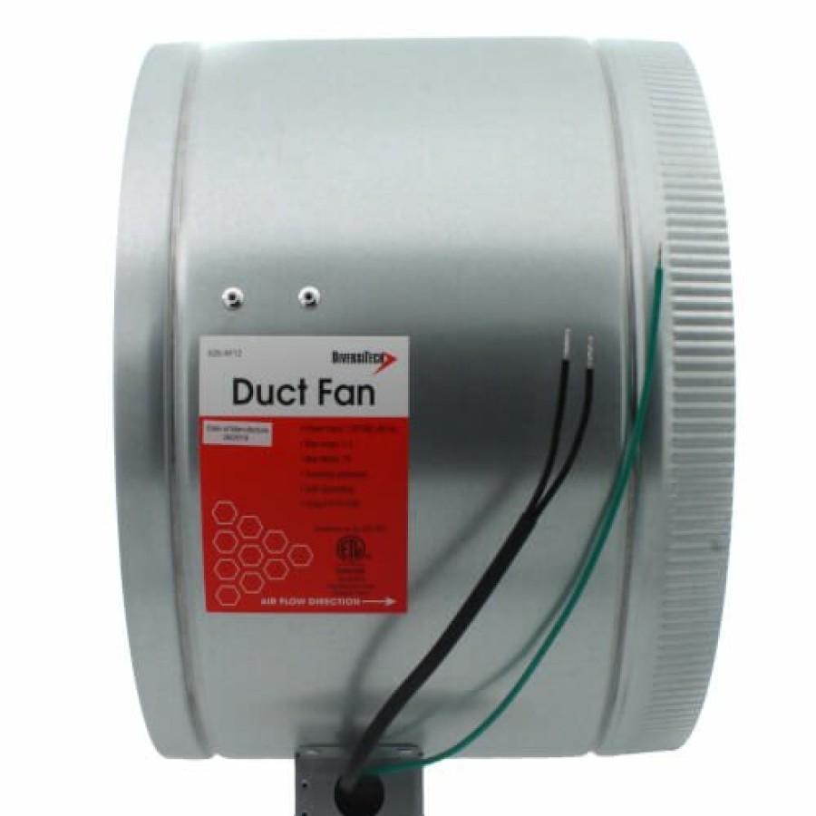 Hvac DiversiTech Air Boosters | 12" Dia. Duct Fan (970 Cfm, 65W)