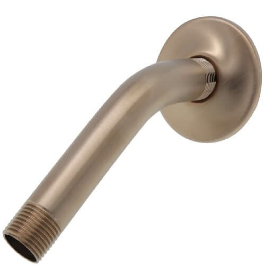 Plumbing Delta Shower Arms | 6" Shower Arm And Flange (Champagne Bronze)