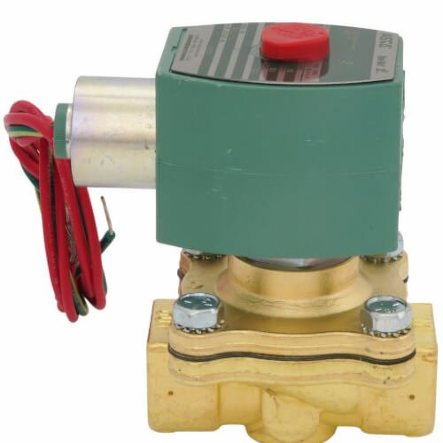 Valves Asco RedHat Pilot Operated Solenoid Valves | 1/2" Normally Closed Solenoid Valve, 4 Cv (120V)