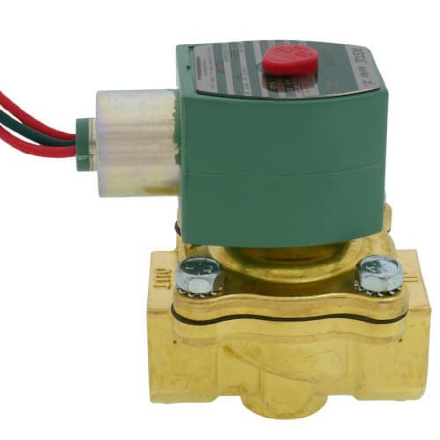 Valves Asco RedHat Pilot Operated Solenoid Valves | 3/4" Normally Closed Solenoid Valve, 5 Cv (120V)