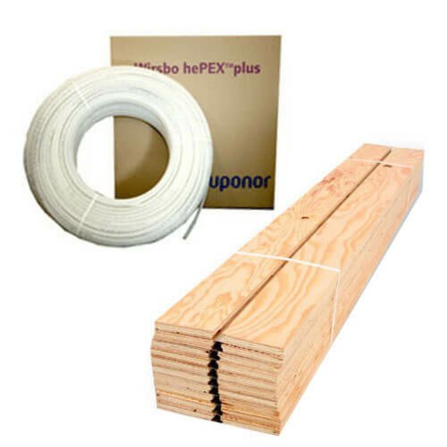 Pex Uponor (Wirsbo) Quik Trak Radiant Heat Packages | Quik Trak Radiant Heat Package - 250 Sq Ft