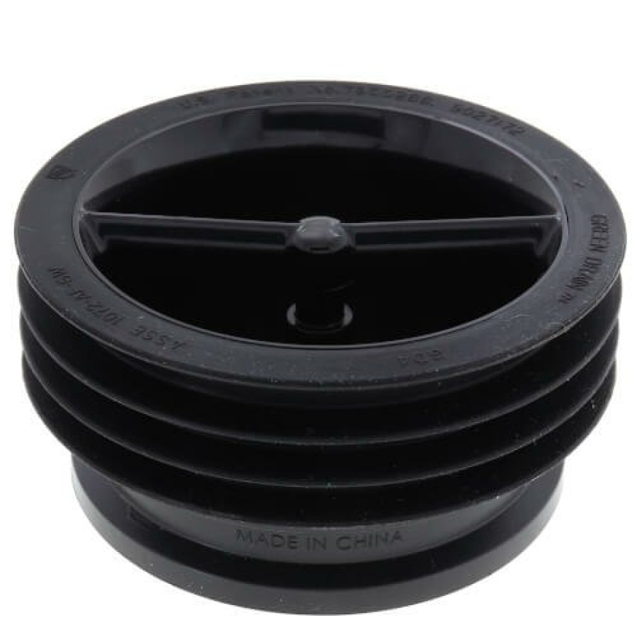 Plumbing Green Drain Floor Drain Trap Seals | 4" Waterless Drain Trap Seal