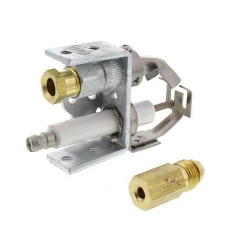 Heating Resideo Pilot Burners | Universal Intermittent Pilot Burner For Ng/Lp W/ Target Style Hood