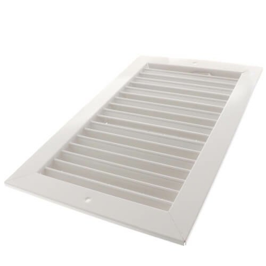 Hvac Hart & Cooley Commercial Registers & Grilles | 14" X 8" (Wall Opening Size) White Commercial Supply Register (821 Series)