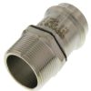 Plumbing Viega Propress 304 Stainless Steel Fittings | 2-1/2" Propress 304 Stainless Male Xl-S Adapter W/ Fkm Seal (P X Mnpt)