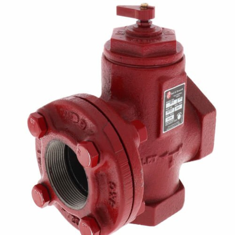 Heating Bell & Gossett Flow Valves | 2" Straight-Angle Flow Control