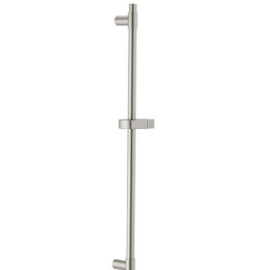 Plumbing Delta Shower Rod Accessories | 24" Stainless Steel Adjustable Universal Showering Slide Bar