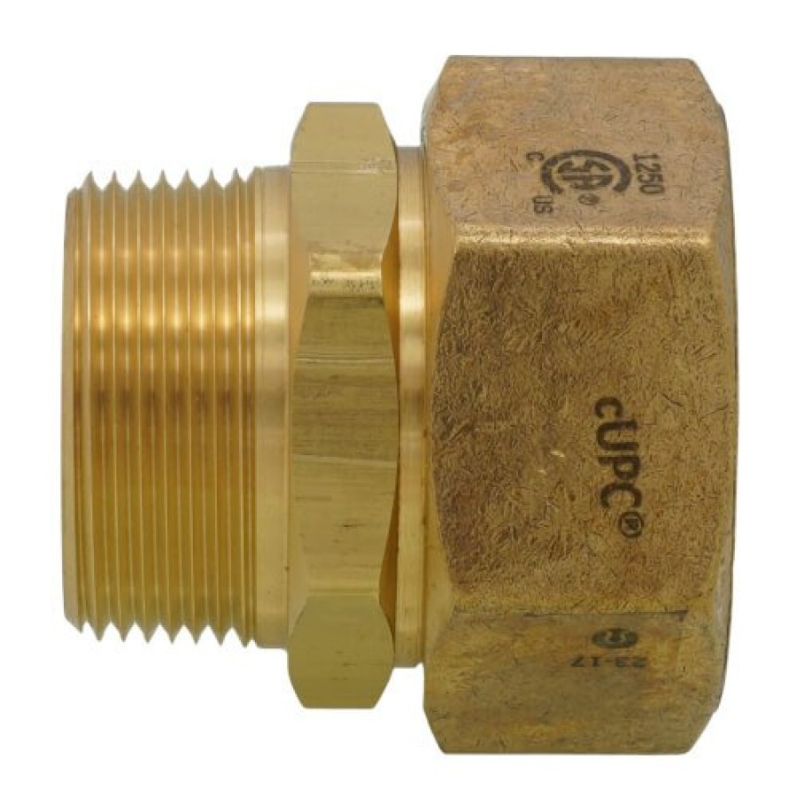 Heating TracPipe Tracpipe Csst Fittings | 1-1/4" Autoflare X Npt Straight Fitting