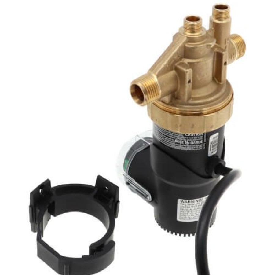 Plumbing Goulds Pumps Recirculating Pumps | E1-Bcafnrtw-01 Autocirc E1 Series, Recirculating Pump W/ Adjustable Thermostat & Timer, 77-Degree (F) To 91-Degree (F) (1/2" Npt)