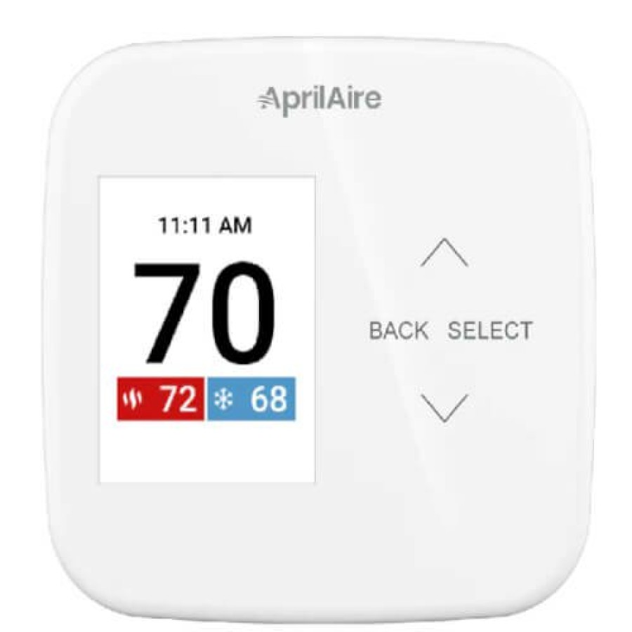 Thermostats Aprilaire | Prog. Touchscreen Multi-Stage Tstat W/ Humidity Or Ventilation Control (Touchscreen, Wi-Fi)