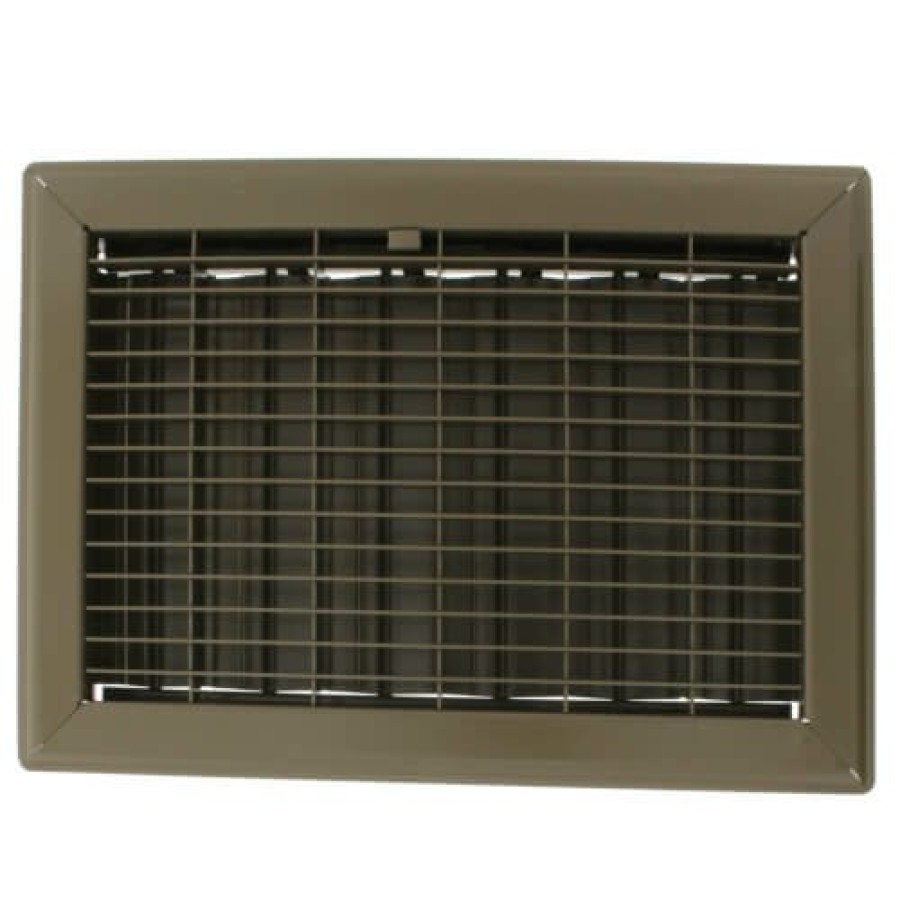 Hvac Hart & Cooley Floor Registers & Grilles | 8" X 12" (Wall Opening Size) Golden Sand Floor Register (210 Series)