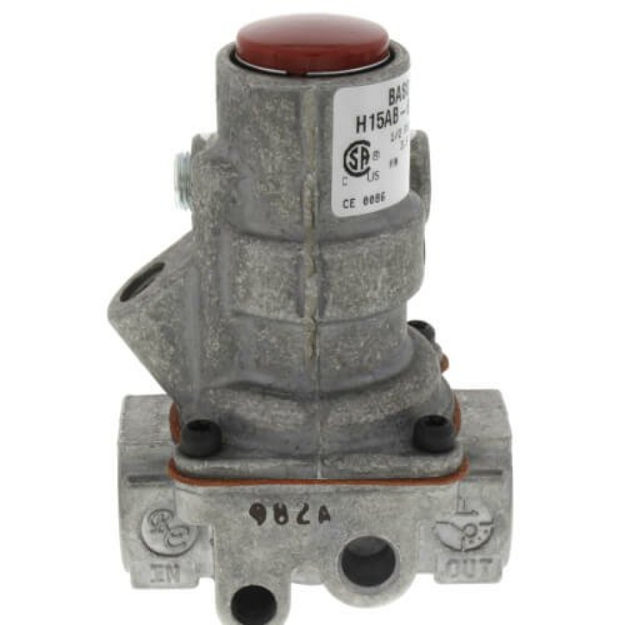 Heating Baso Gas Products Baso Gas Valves | 3/8" Threaded H15-Series High Temperature Automatic Shutoff Internal Flow Pilot Gas Valve, (160,000 Btu)