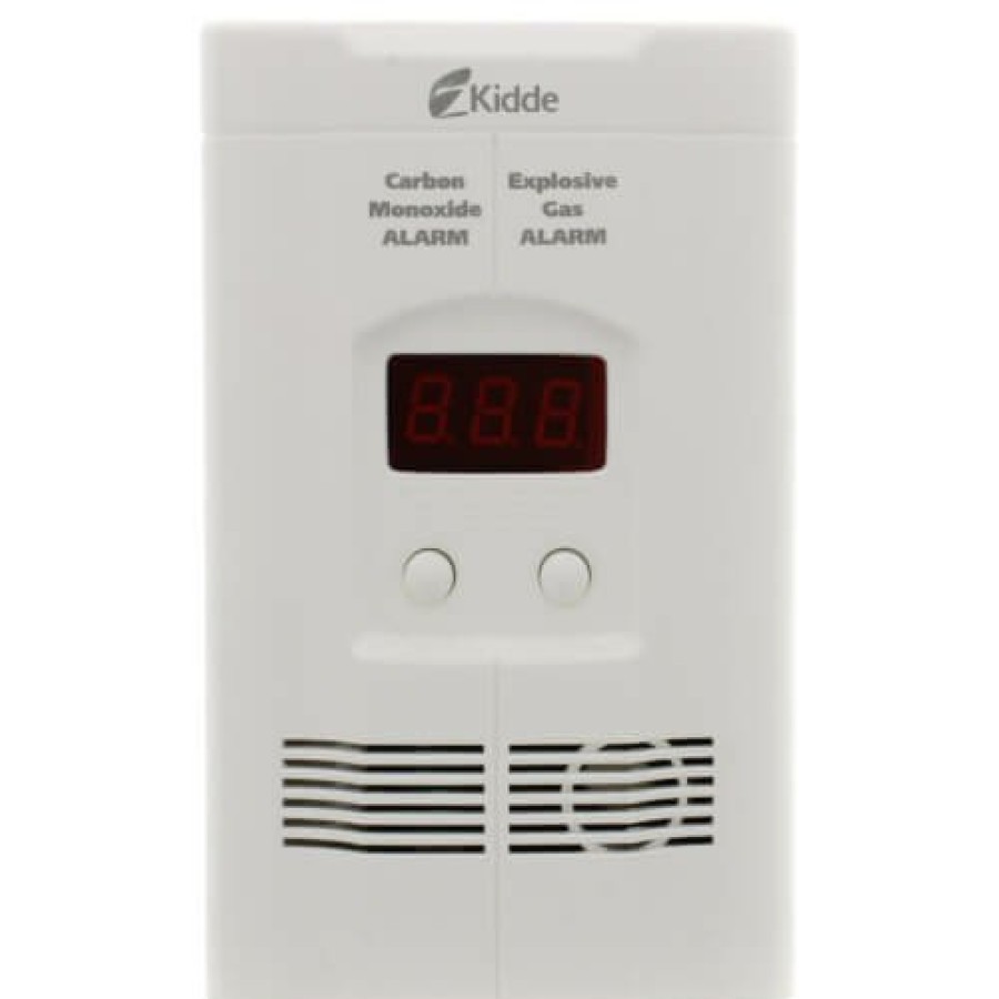 Electrical Kidde | Kn-Coeg-3 Plug-In Carbon Monoxide Ane Explosive Gas Alarm (120V) W/ Digital Display And 9V Battery Backup