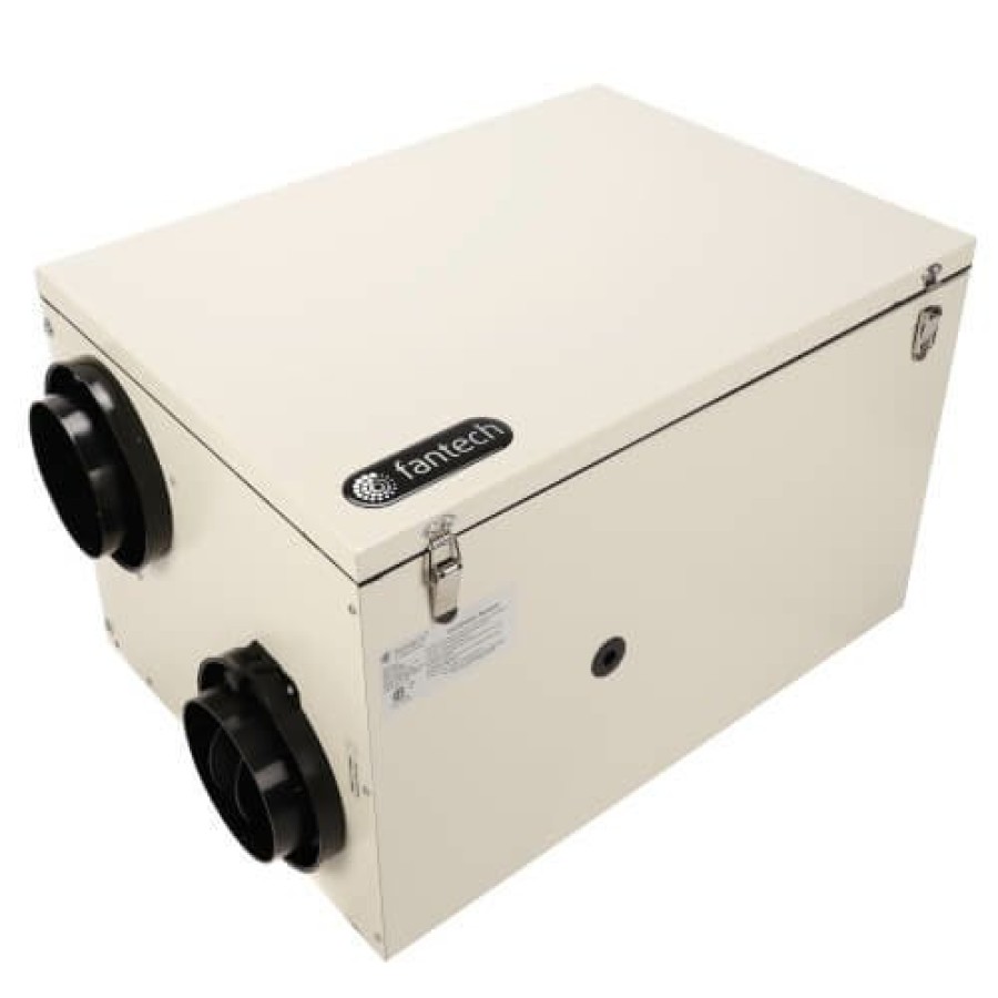 Hvac Fantech Fantech Heat Recovery Ventilators | Shr Series Heat Recovery Ventilator W/ Recirculation Defrost, 6" Side Ports (Up To 5,000 Sq. Ft.)