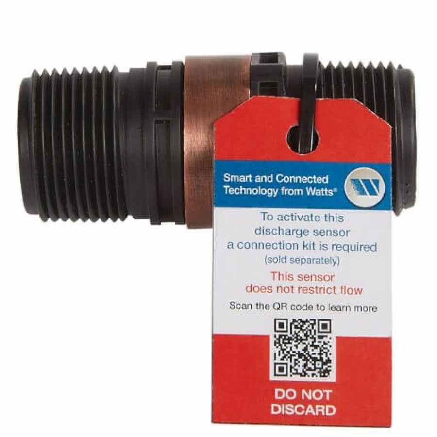 Heating Watts Pressure Relief Valves | 3/4" X 1" Boiler Pressure Relief Valve W/ Flood Sensor Connectivity (30 Psi)