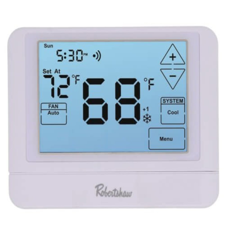 Thermostats Robertshaw | Digital Wifi Programmable Touchscreen Wall Thermostat (4 Heat/2 Cool)