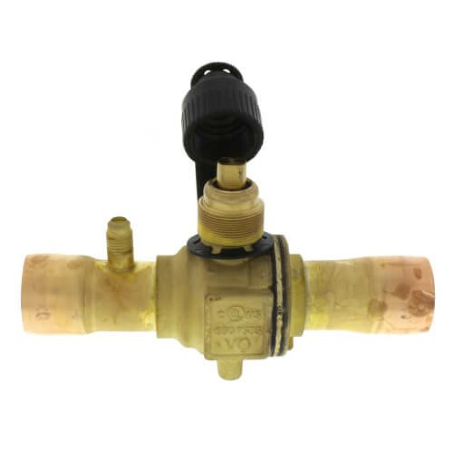 Hvac White Rodgers Refrigeration Ball Valves | 1-1/8" Odf Bvs Series Refrigeration Ball Valve W/ Access Valve (R-410A)