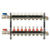 Pex Bluefin Bluefin Radiant Heat Manifolds | 8-Loop Stainless Steel Radiant Heat Manifold