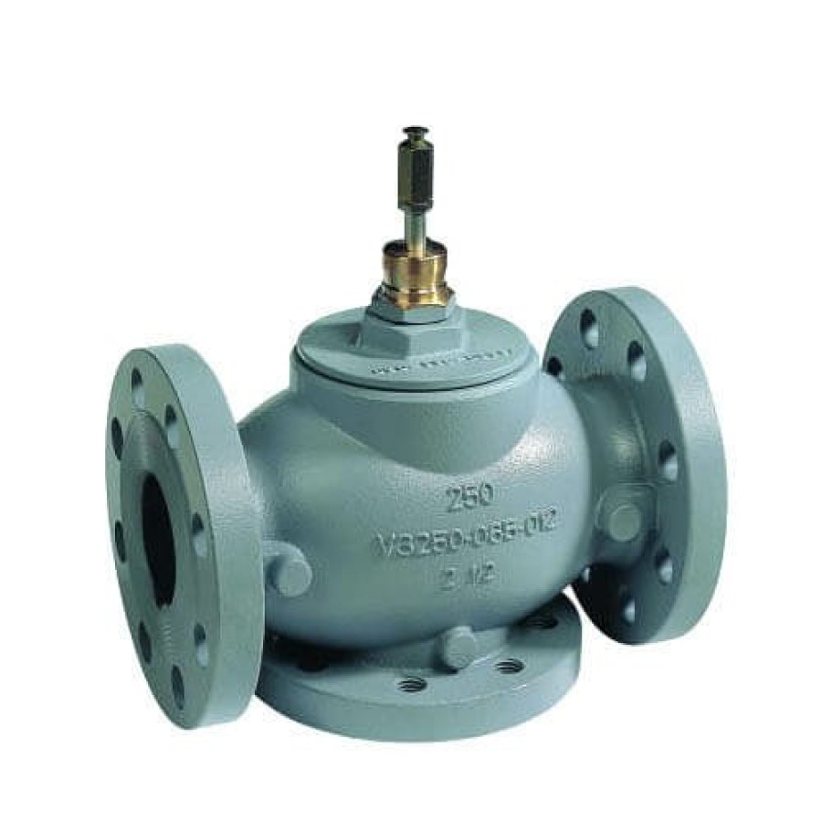 Hvac Honeywell Honeywell Diverting Valves | 3" Three-Way Flanged Diverting Valve W/ Linear Flow