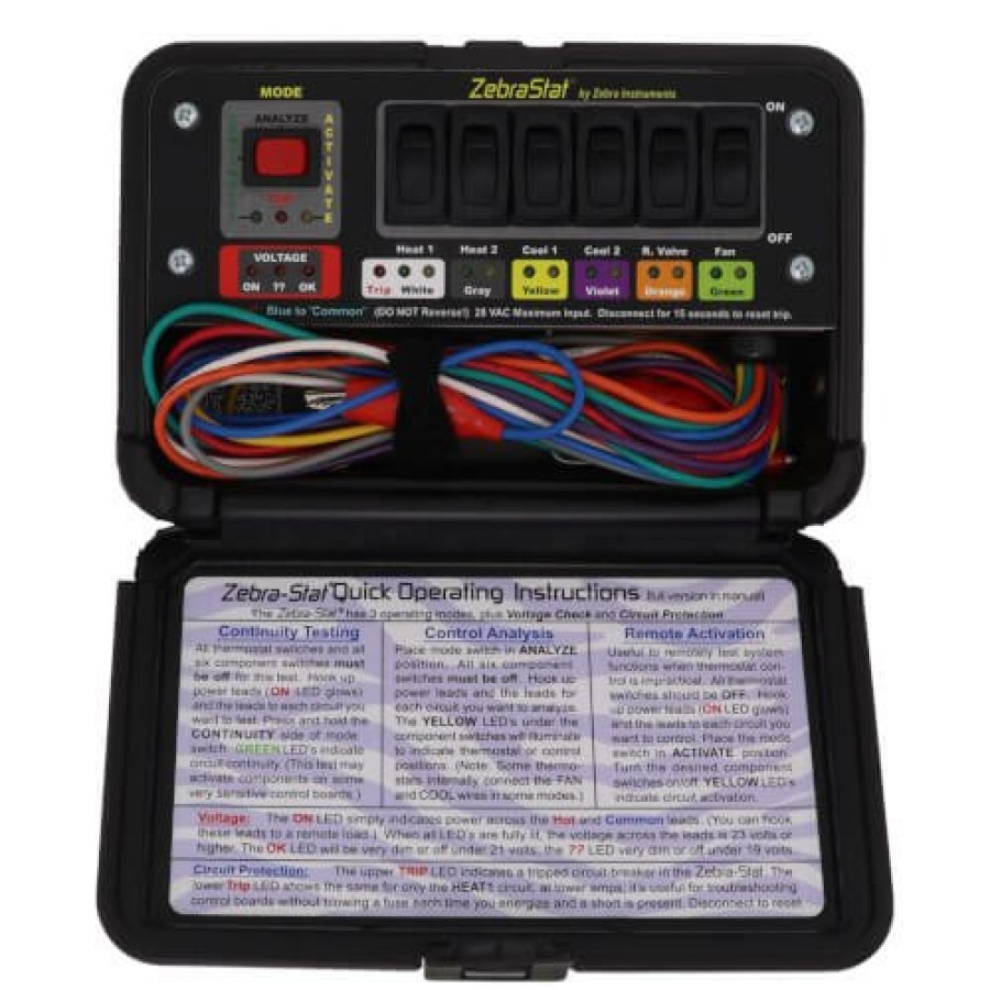 Hvac Zebra Instruments Zebra Hvac Tools | Zebrastat – Multi-Mode Diagnostic Tester