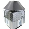 Heating Field Controls Field Controls Dampers | Fsgd 12" Ss Gas Chimney Fan/Damper Combo With Dual Voltage Controller