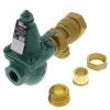 Heating Taco Combo Pressure Valves | 1/2" Cast Iron Combination Boiler Feed Valve & Backflow (Npt X Npt)