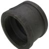 Fittings Everflow Black (Import) | 4" Black Coupling