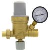 Heating Caleffi Boiler Fill Valves | 1/2" Sweat Inlet X 1/2" Fnpt Outlet Autofill Filling Valve W/ Pressure Gauge