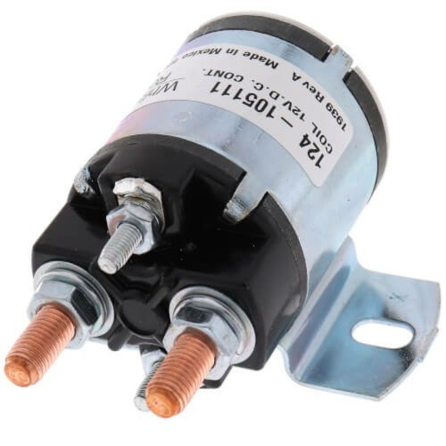 Electrical White Rodgers Solenoids | Solenoid W/ Continuous Duty, Normally Open Continuous Contact Rating 100 Amps (12 Vdc Isolated Coil)