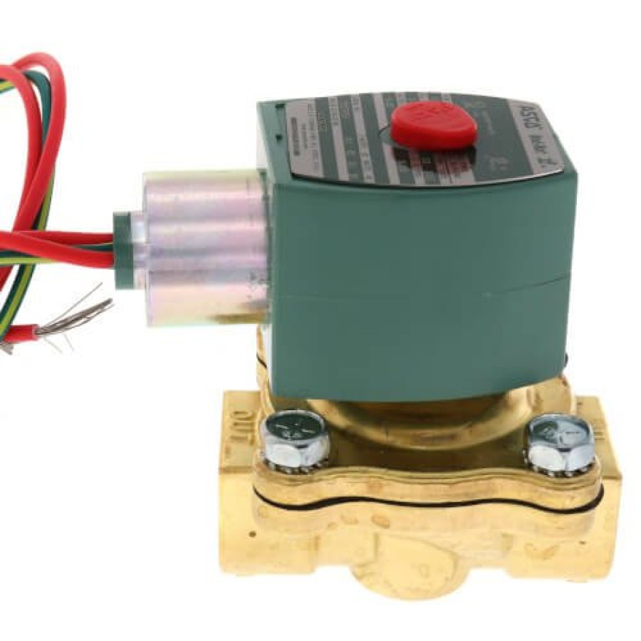 Heating Asco RedHat Combustion Solenoid Valves | 1/2" Normally Closed Solenoid Valve, 4 Cv (120V)