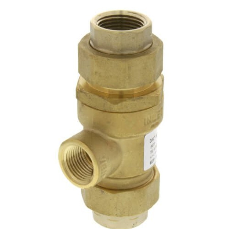 Plumbing Watts Dual Checks | 9Dm2, 3/4" Brass Dual Check Valve With Intermediate Atmospheric Vent