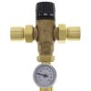 Heating Caleffi Mixing Valves | 1" Sweat Mixcal 3-Way Thermostatic Mixing Valve W/ Temperature Gauge