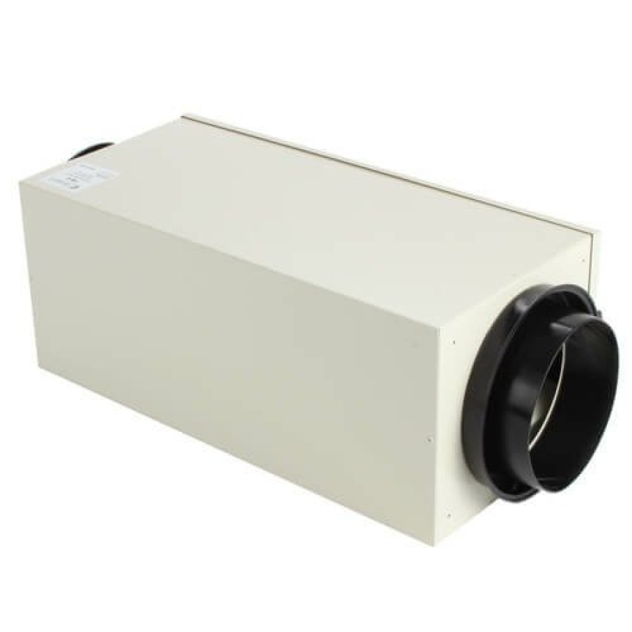 Hvac Fantech Fantech Whole House Air Cleaners | Fb6 In-Line Filter Box W/ Merv 13 Filter, 6" Duct